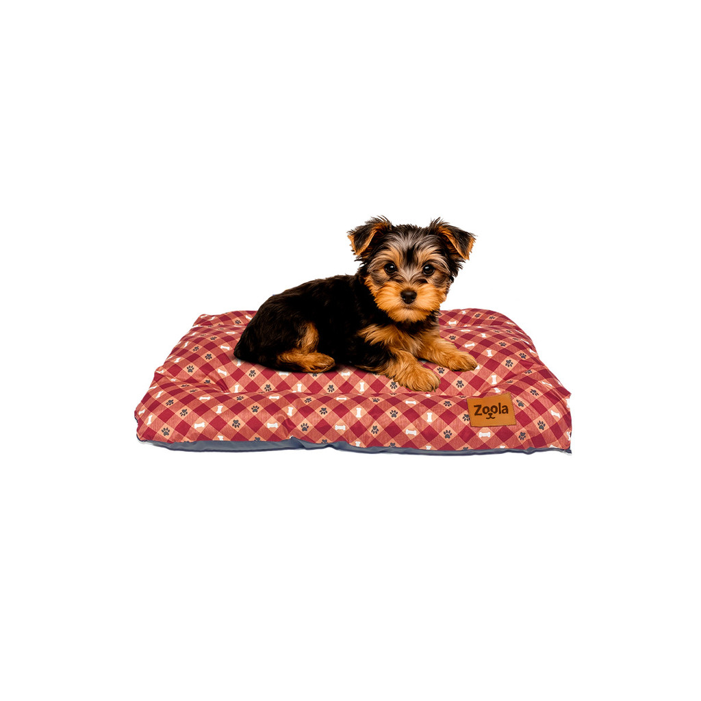 Colchonete Para Cachorro Gato Caminha Zoola Pet Xadrez de Pata 60Cm X 40Cm Tamanho 1 - Em Oferta