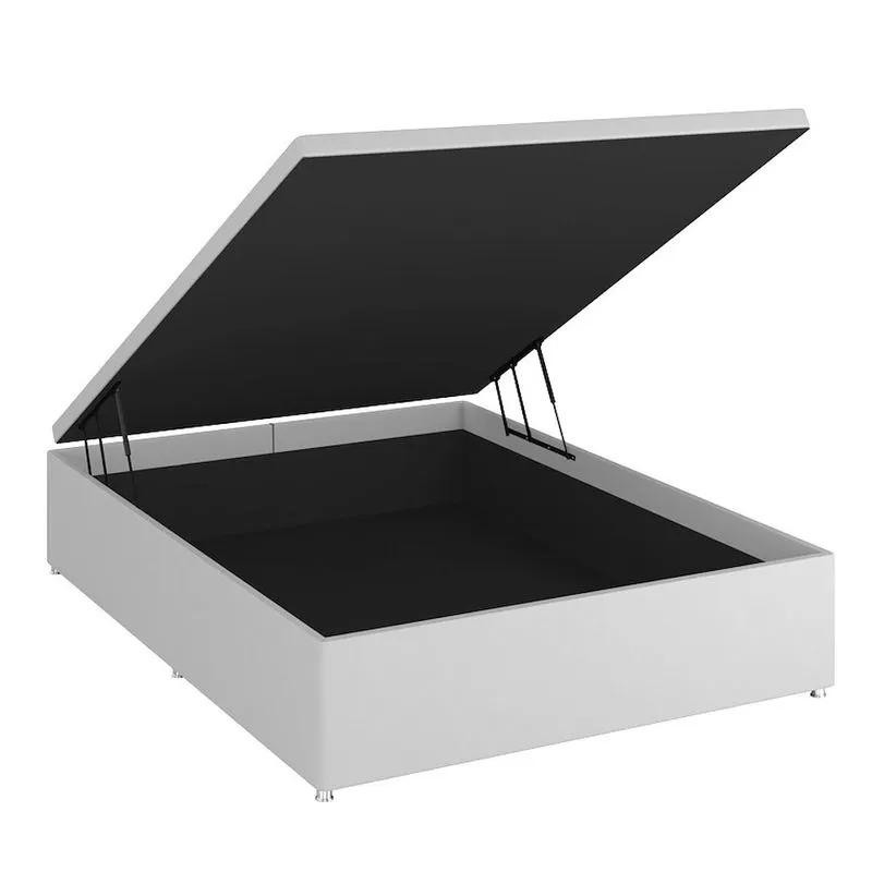 Base Baú Physical Branco Casal (138x188x39) - Ortobom em Oferta na Shopee