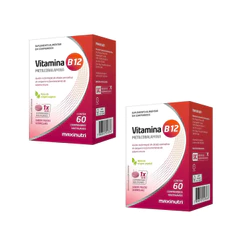 Kit 2 und Vitamina B12 60 Cpr Mastigáveis - Maxinutri