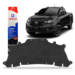 Manta Forro de Capô Premium + Presilhas Strada 2021 A 2026 Adesivada Antichama Premium Grud GTC 5209