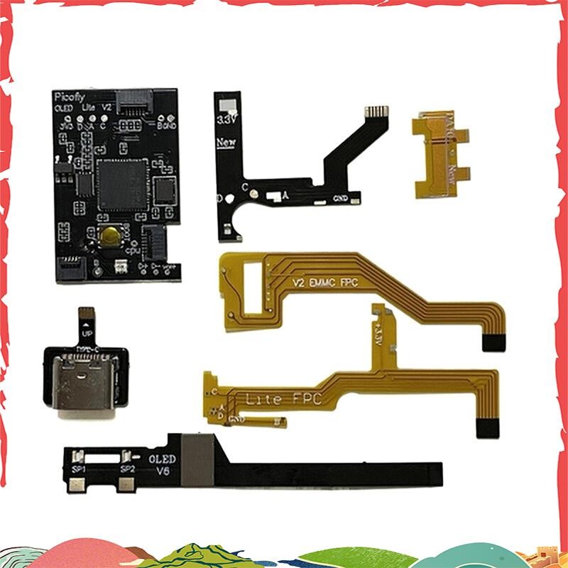 Hwfly Picofly Para Suporte De Chip RP2040 Oled/Lite/V2 Console Atualizável Flashable Igaldjur1