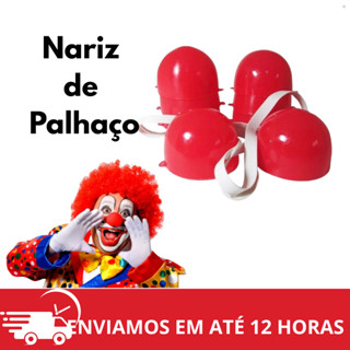 Kit 10/20/30/40/50 Unidades Nariz de Palhaço Lembrancinha para Festa Infantil em Oferta na Shopee