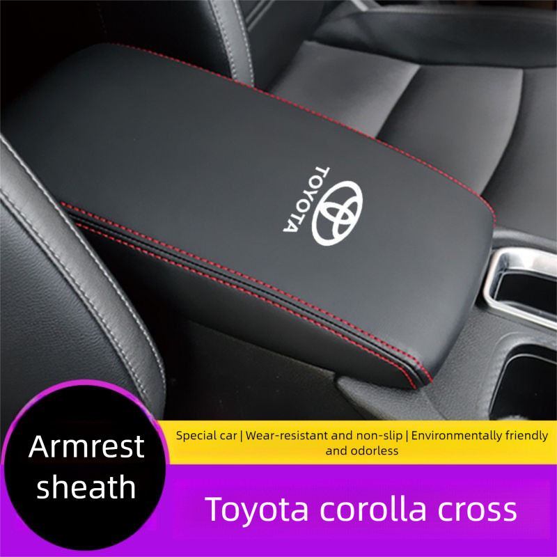 Toyota Corolla Cross 2024 2023 Capa de Caixa de Apoio de Braço Automático Tapete Protetor de Caixa de Apoio de Braço Cen