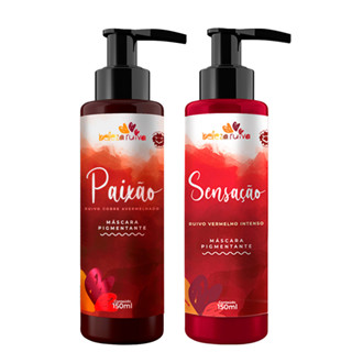 Kit Beleza Ruiva Tonalizante Paixão e Sensação em Oferta na Shopee