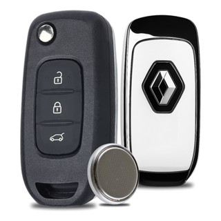 Chave Canivete Kwid Renault 2017 2018 2019 2020 2021 Carcaça em Oferta na Shopee