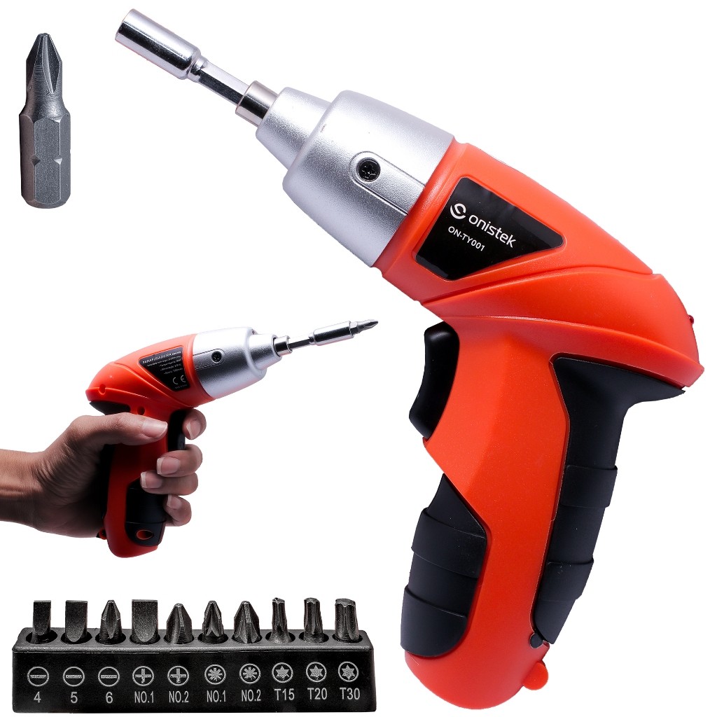 Mini Parafusadeira Chave De Fenda Elétrica Jogo De Bits Multifuncional Bivolt Sem fio Recarregavel USB