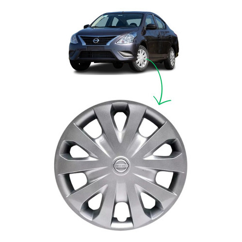 Calota Unitária Da Roda Nissan Versa Original em Oferta na Shopee