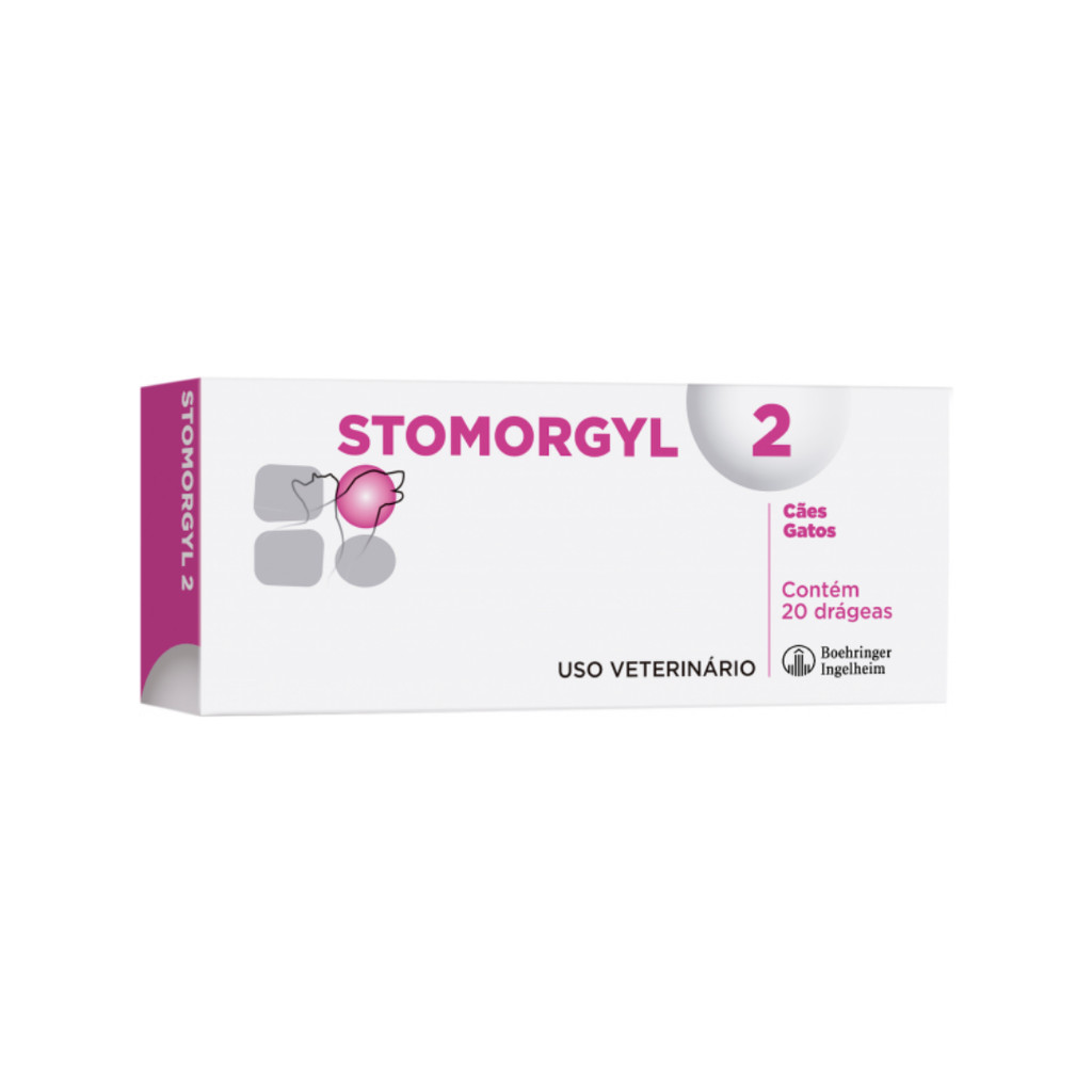 Stomorgyl 2 Antibiotico Caixa 20 comprimidos em Oferta na Shopee