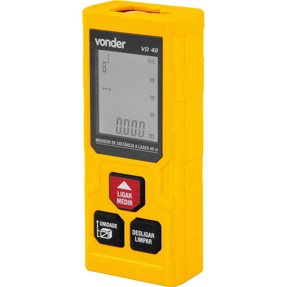Trena à Laser Medidor Digital 40 Metros Vonder VD40 em Oferta na Shopee
