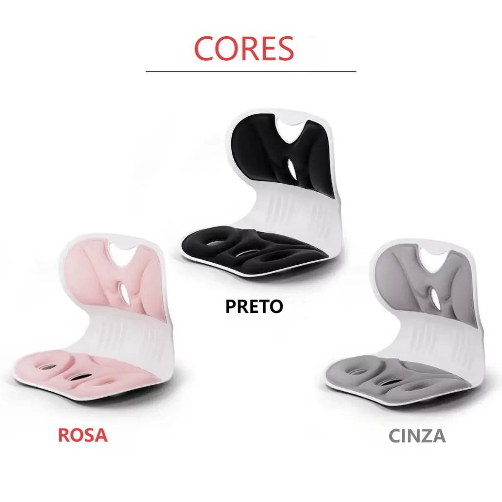 Cadeira de correção de postura adulta cadeira de apoio lombar almofada de assento de escritório