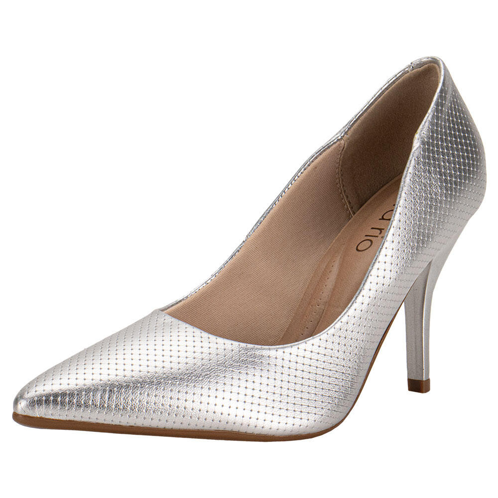Scarpin Feminino Salto Fino Beira Rio 41221500 em Oferta na Shopee