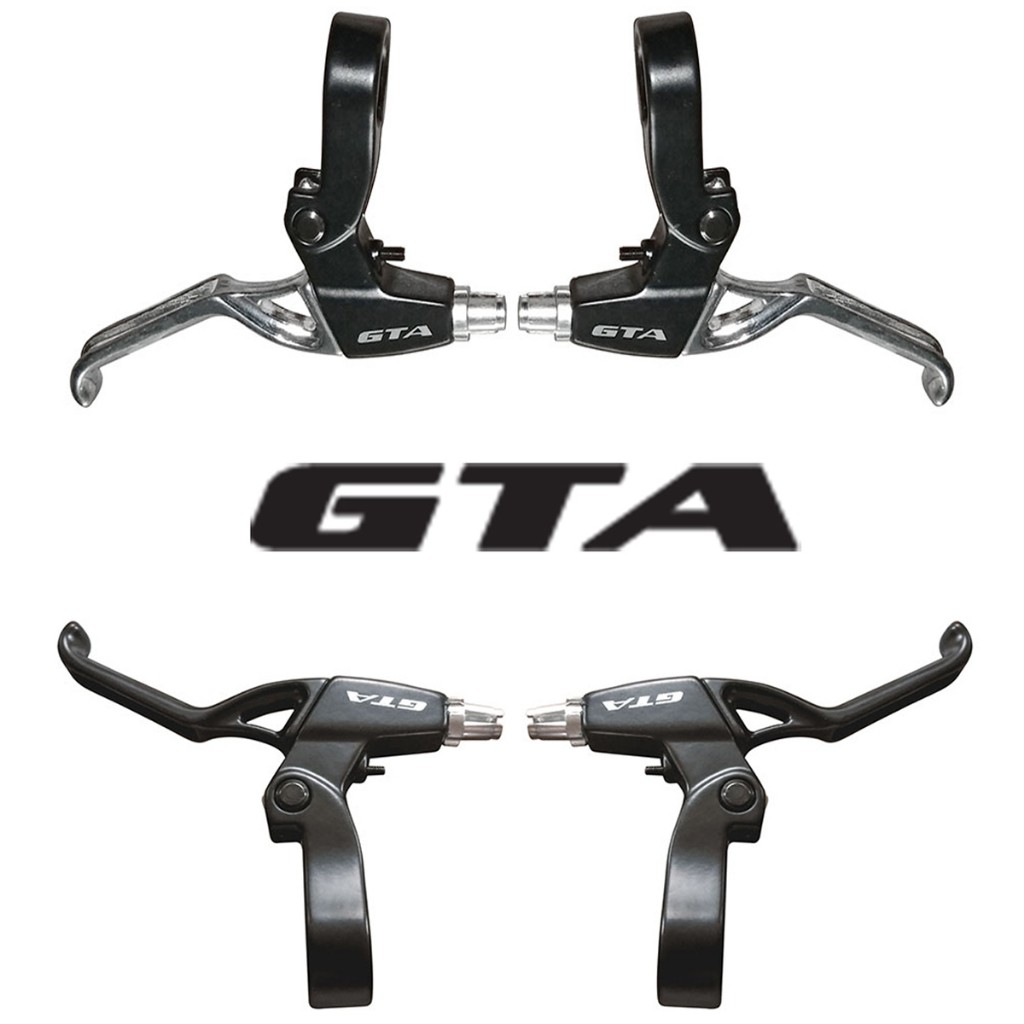 Par de Manete ou Maçaneta de Freio V-brake em Alumínio Para Bike e Bicicletas - GTA ORIGINAL - - Sports & Outdoors