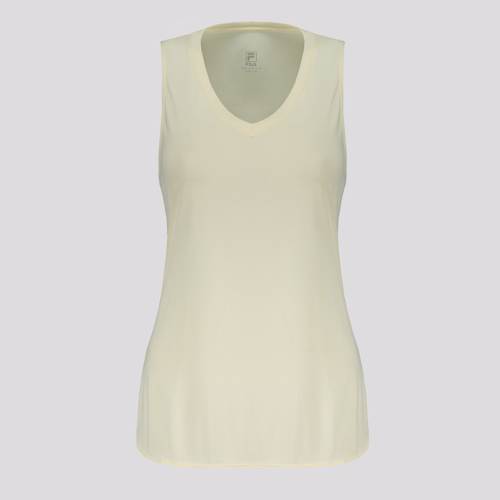 Regata Fils Easy Training Crepe Flow Feminina Bege