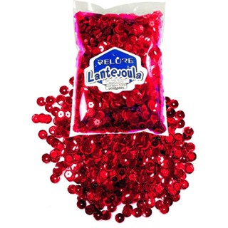 Lantejoula Metalizada Vermelha N.6 C/1000unid. - Honey em Oferta na Shopee