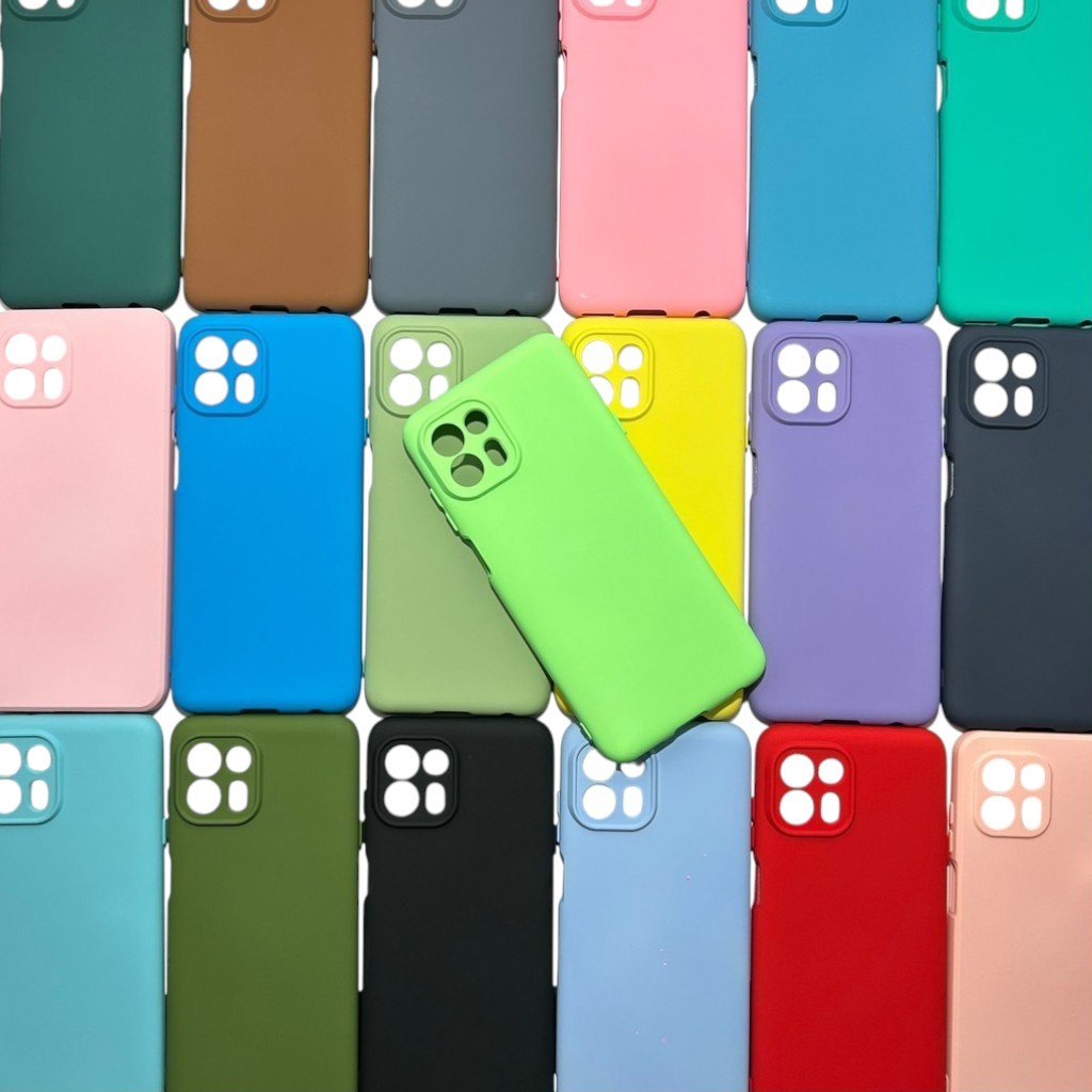 Capa Moto Edge 20 Lite Silicone Aveludada Protege Câmera Colorida Capinha Anti Impacto em Oferta na Shopee