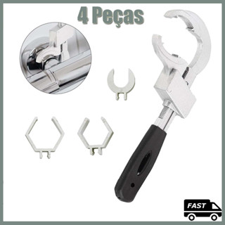 Kit de chave de torneira com alicate Universal ajustável de alta qualidade em Oferta na Shopee