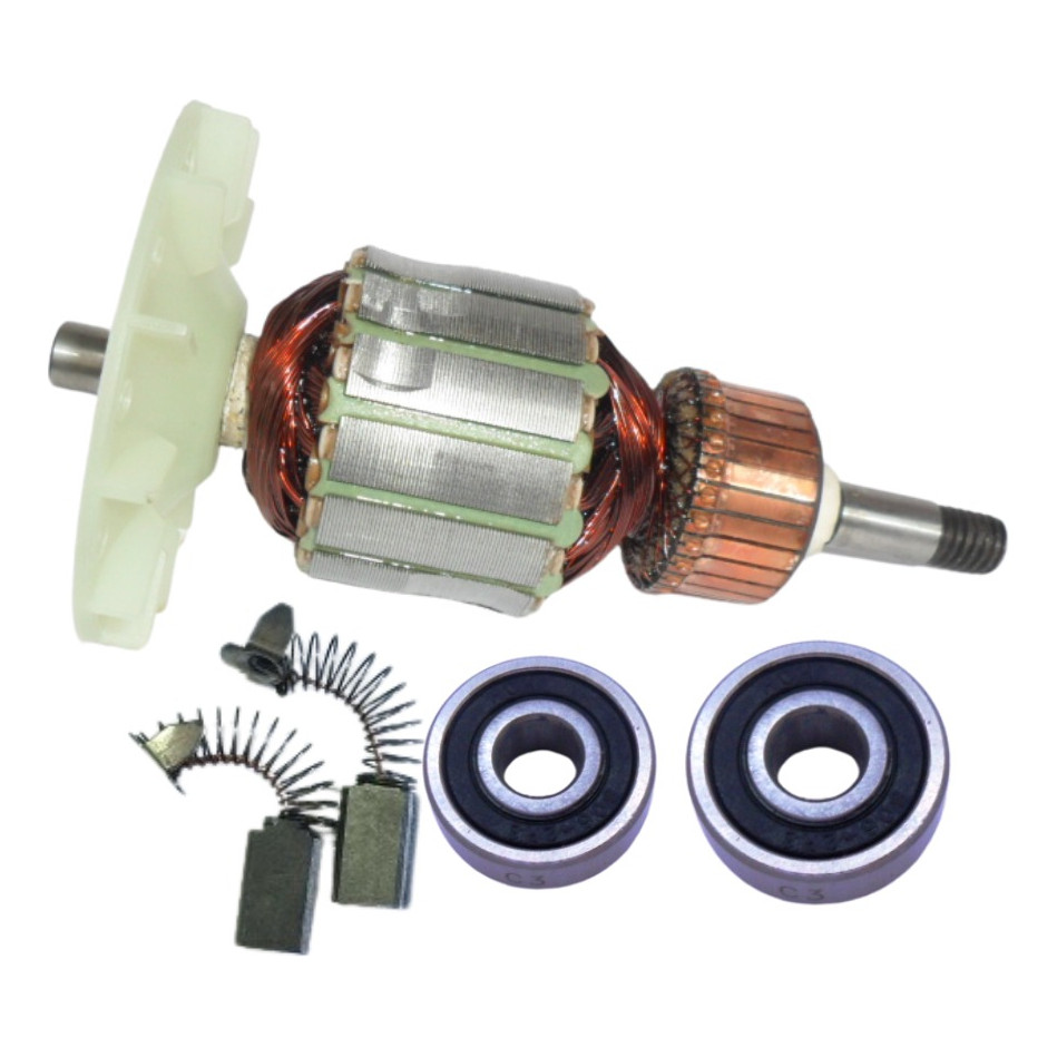 Lixadeira Cinta Makita 9924DB Induzido Rotor 220V Rolamentos Escovas Carvão