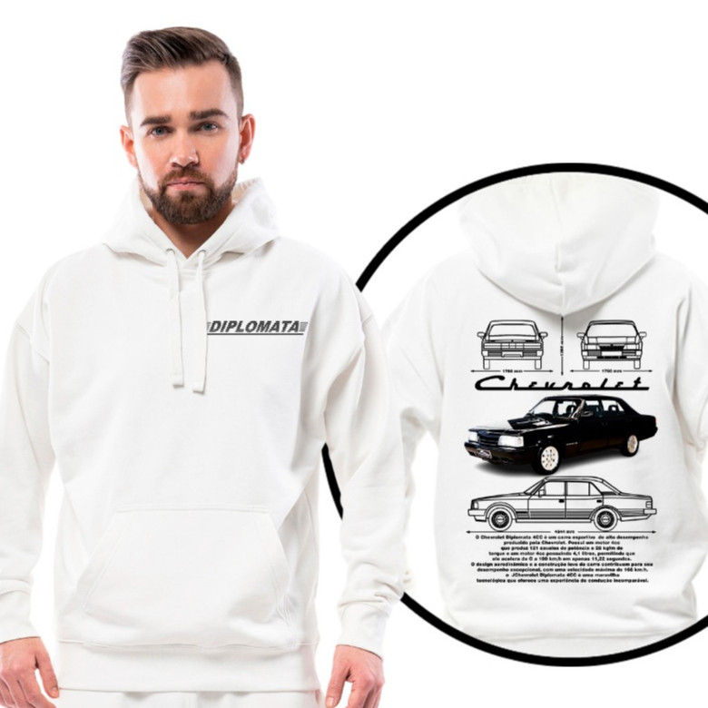 Moletom Casaco Frio Carro Reliquia Opala Diplomata 4cc Lançamento Exclusivo