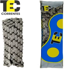 Corrente Grossa Para Bicicleta Sem Marcha Aro 12' 16' 20' 24' 26' 28' - TEC 114 ELOS ORIGINAL -