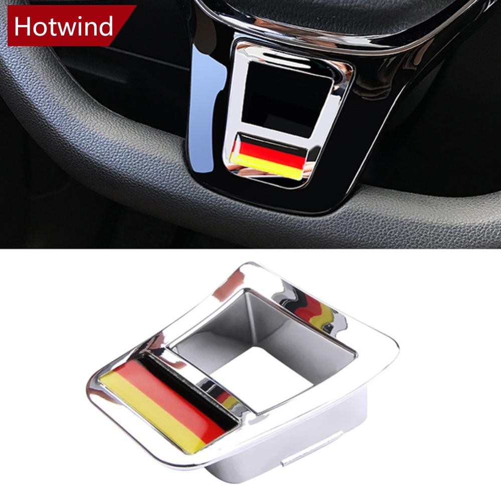 HOTWIND Interior Do Carro Volante Capa Guarnição Adesivo Para Volkswagen GOLF 7 GTi MK7 POLO 2014 2015 Passat B7 2015 B8