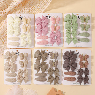 4/8 Pçs/Set Borboleta Grampos De Cabelo E BB Clipe Para Bebês Meninas Novo Artesanal Hairpin Presilhas Presente Headwear em Oferta na Shopee