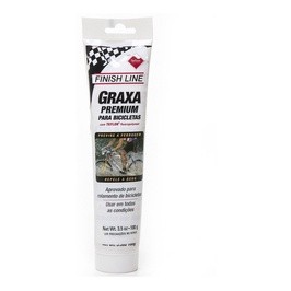 Graxa Premium Teflon Finish Line Repele Água 100g Para Bike