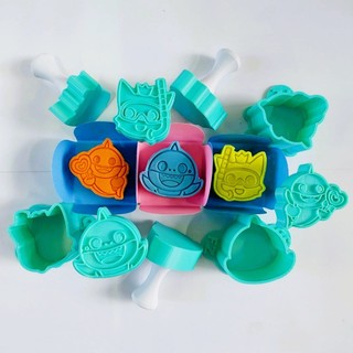 Modelador Ejetor modelo BABY SHARK , Delicado para Brigadeiro, Doce, Massa e Biscoito