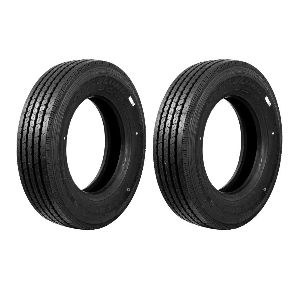 Kit 2 Pneus 215/75R17.5 Liso 16 Lonas 135/133J LLF86 Linglong em Oferta na Shopee