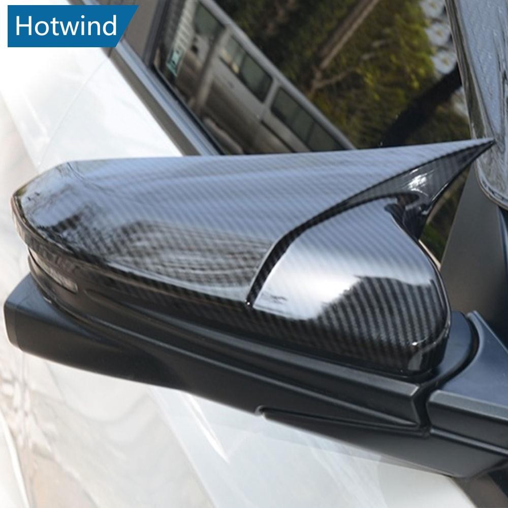 HW 1 Par De Fibra De Carbono Estilo Espelho Retrovisor Lateral Capa Tampas Retrovisores Para Honda Civic 10th 2016-2020 