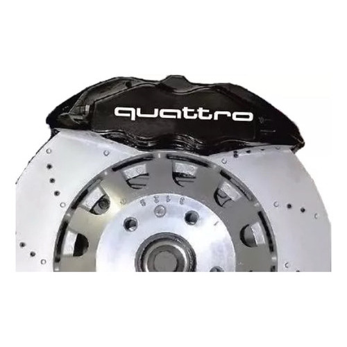 Emblema Pinça Freio Audi Sline A1 A3 A4 A5 Quattro S3 S4 S5