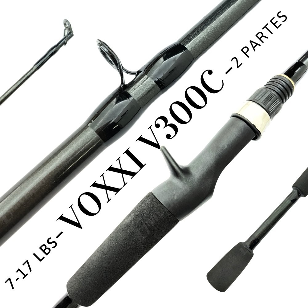 Vara Voxxi V300C 1652 | 1,65m 07-17lbs - Carretilha - 2 Parte