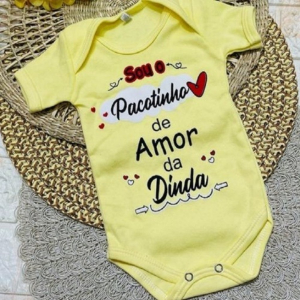 Body Amor da Dinda Madrinha em Oferta na Shopee