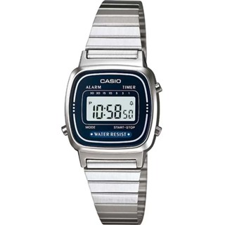 RELÓGIO CASIO FEMININO VINTAGE DIGITAL LA670WA-2DF em Oferta na Shopee