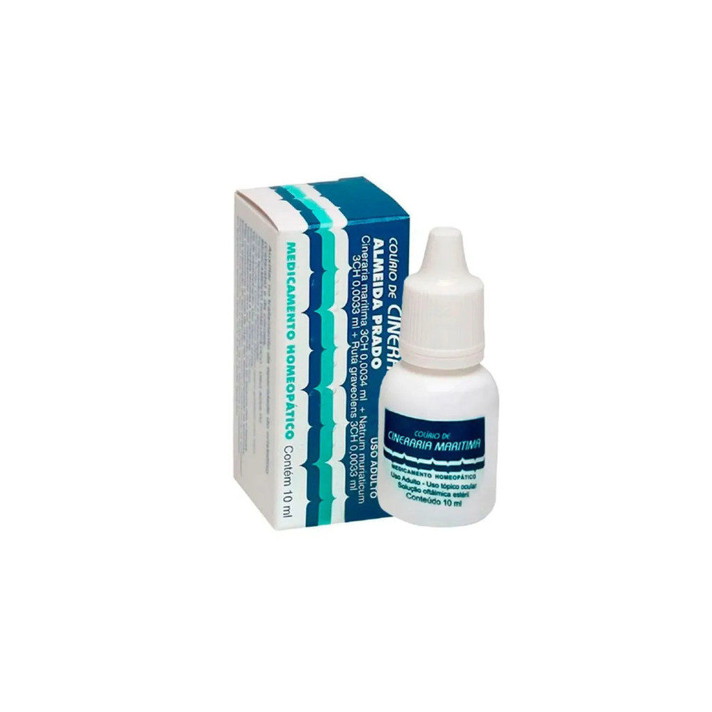 Colírio De Cineraria Maritima 10ml Almeida Prado Homeopatico em Oferta na Shopee