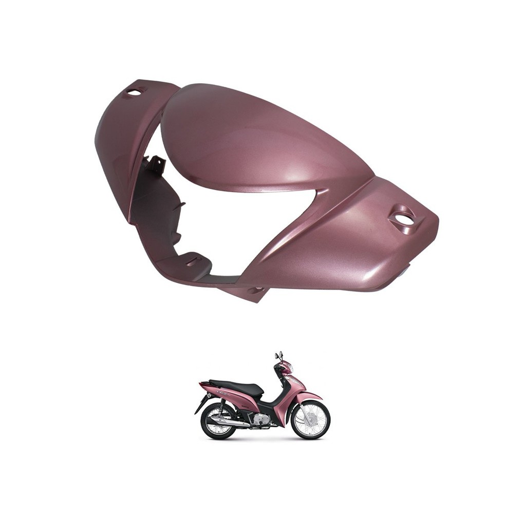Carenagem Farol Biz125 Rosa 2014 Original Honda