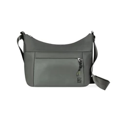 Bolsa Feminina Transversal Grande Nylon Travel Light Verde