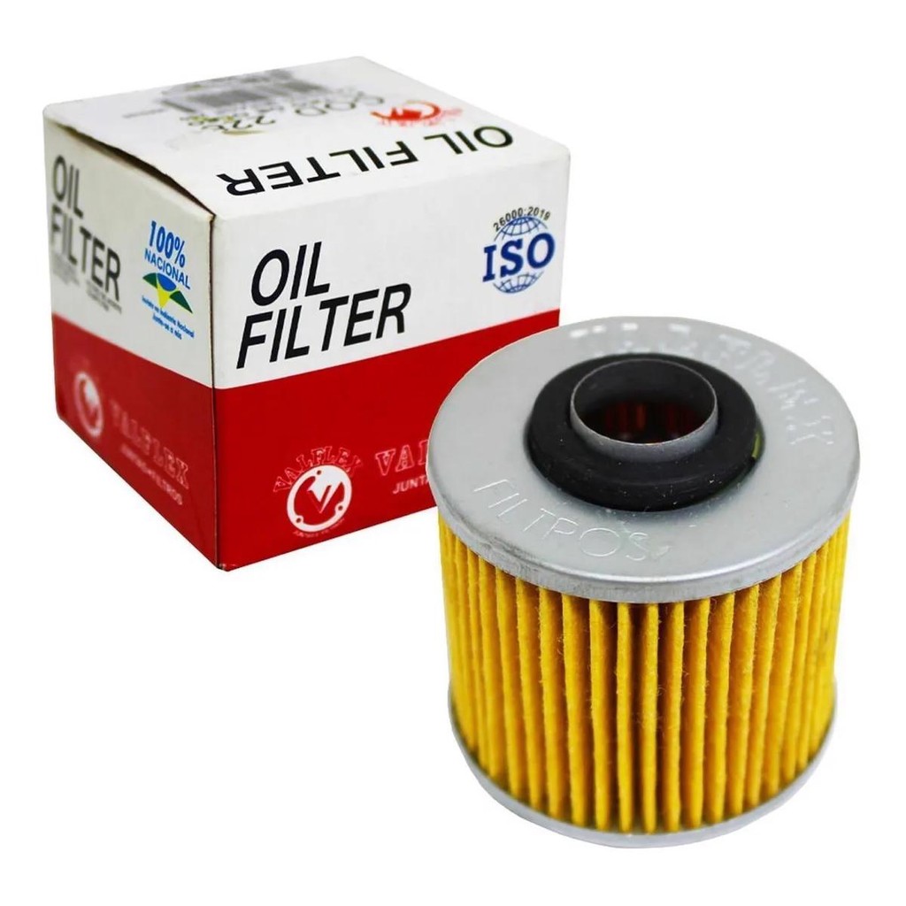 FILTRO OLEO VALFLEX TWISTER / FALCON / CB 300 / TORNADO / XRE 300 / NX em Oferta na Shopee