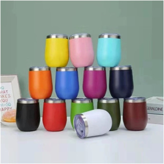 Novo Copo Ovo Cuia Térmica 350ml Em Inox Com Tampa Acrílica Envio Imediato em Oferta na Shopee