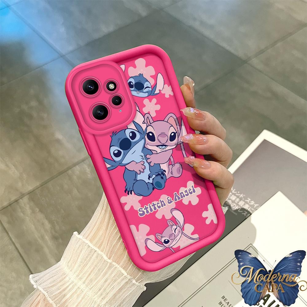 Capa Para Xiaomi Redmi Note 12 4G Capinha De Celular Silicone Macia Protetora Do Telefone Móvel Caso Rosa Stitch 0379 TY em Oferta na Shopee