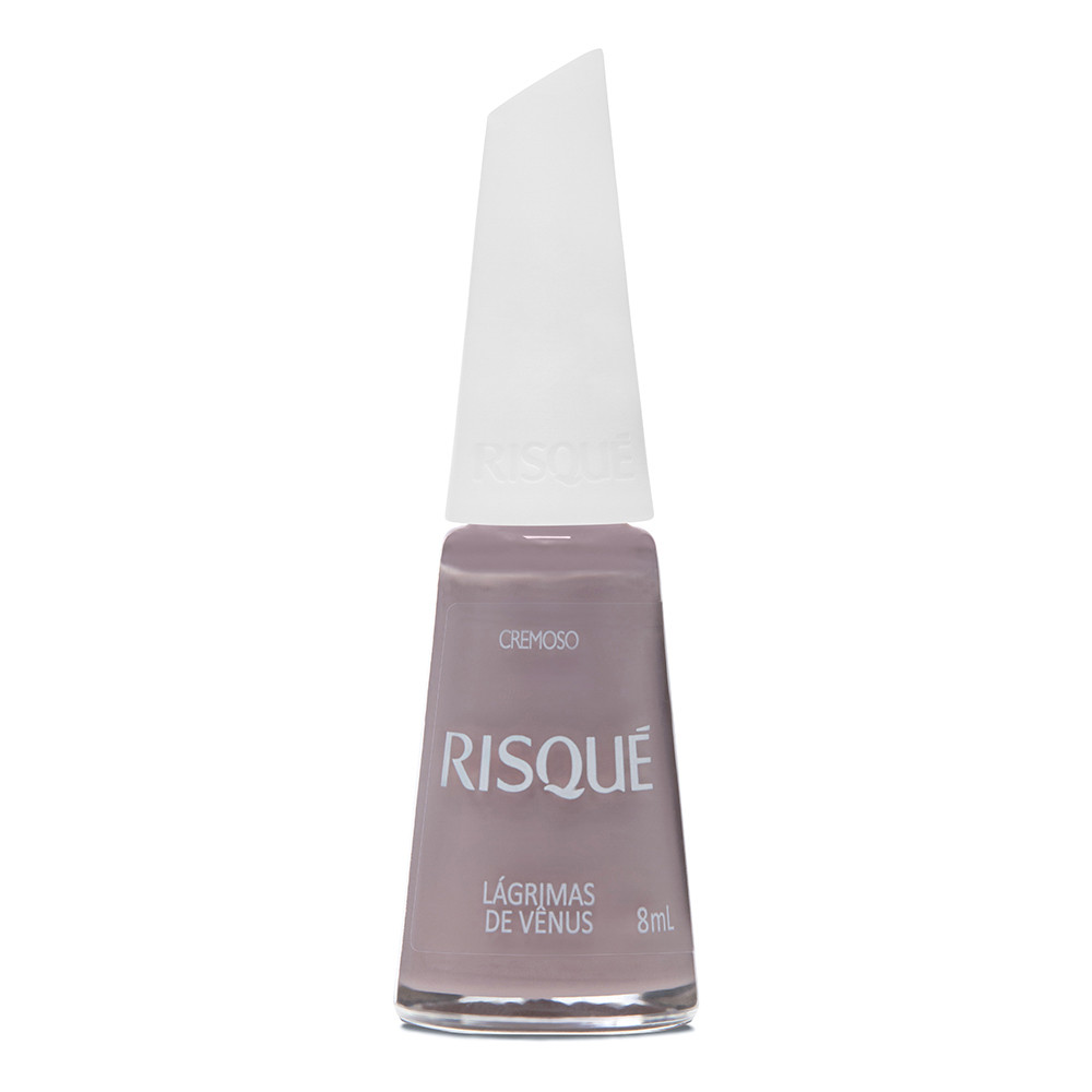 Esmalte Risqué Nude Cremoso Lágrimas de Vênus 8ml em Oferta na Shopee