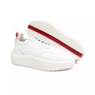 Sneaker Masculino Couro Legítimo Confortável Macio Social Luxo