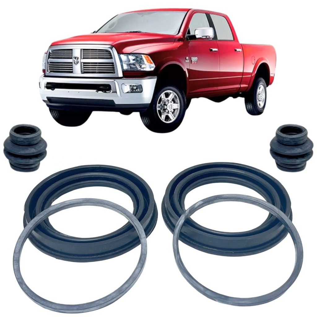 REPARO VEDAÇÃO DO PISTÃO PINÇA FREIO WAGNER DIANTEIRO DODGE RAM 2500 2009 A 2019