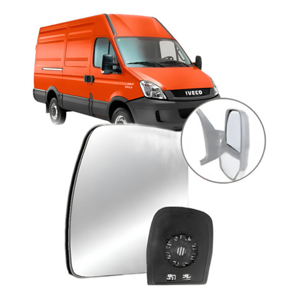 Espelho Retrovisor Iveco Daily de 2008 até 2019 Superior em Oferta na Shopee