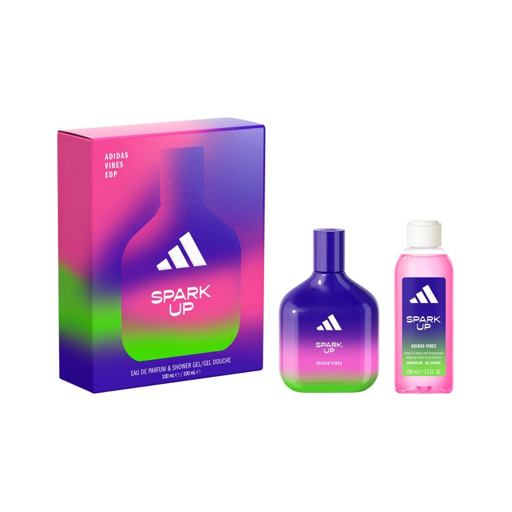 Kit Adidas Adidas Vibes Spark Up Edp 100ml +Shower Gel 100ml