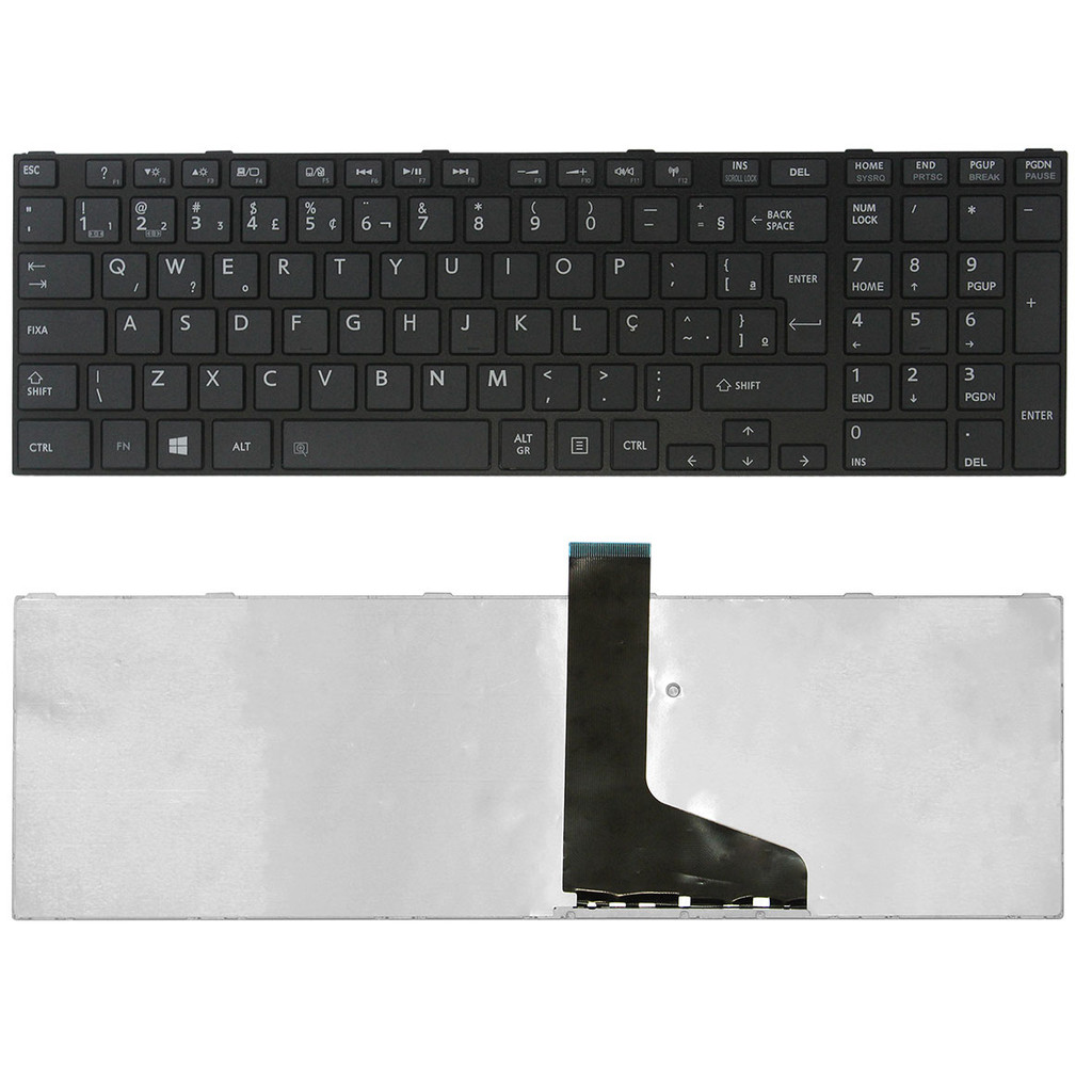 Teclado Para Notebook Toshiba Satellite C850-10c C850d C855 C855d P875 P875d S855d-s5120 Com Ç