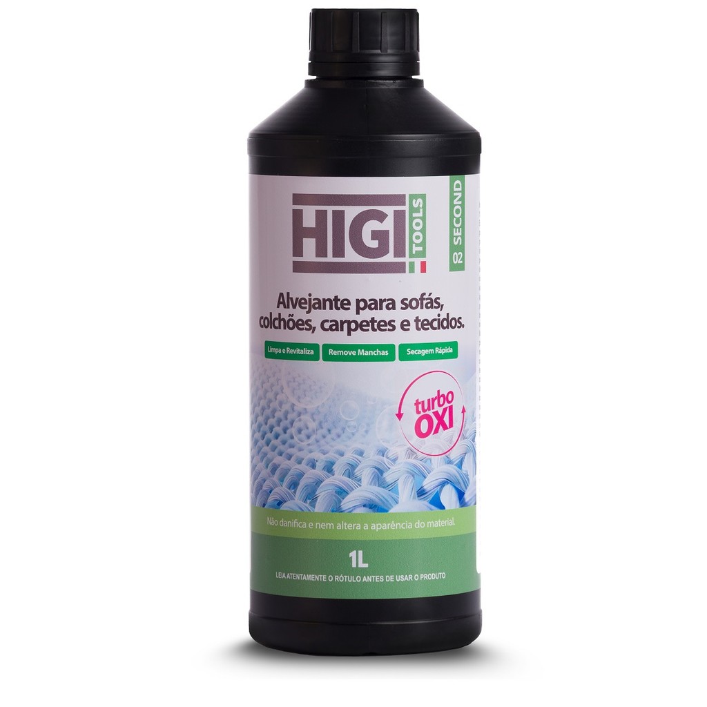 Second  Alvejante para tecidos e colchão  1 Litro   Higi Tools