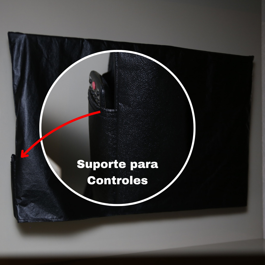 Capa Protetora Corino Tv Led Lcd 40 42 46 47 50 52 55 Polegada Contra Sol Raios UV