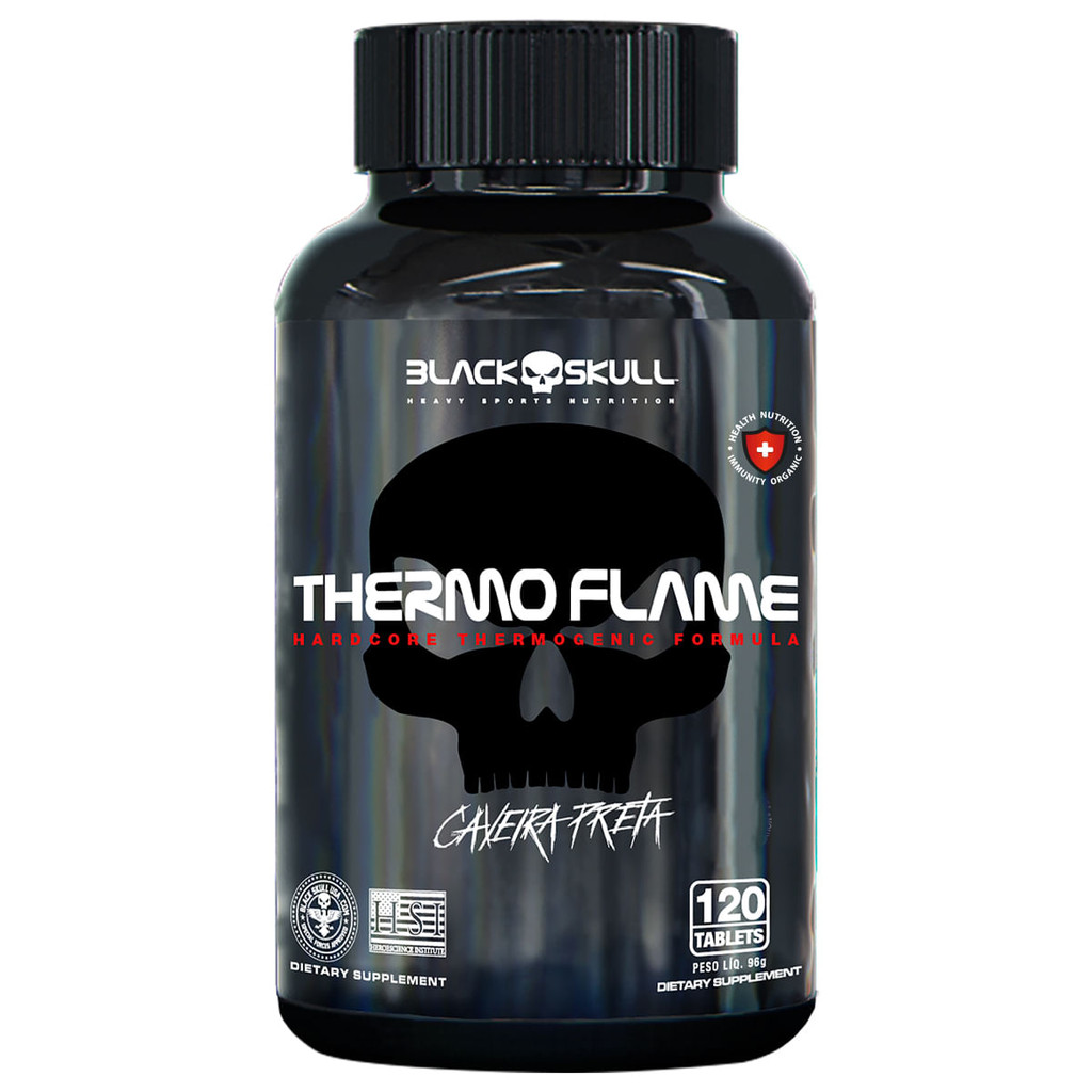 TERMOGÊNICO THERMO FLAME - 120 TABLETES - Health