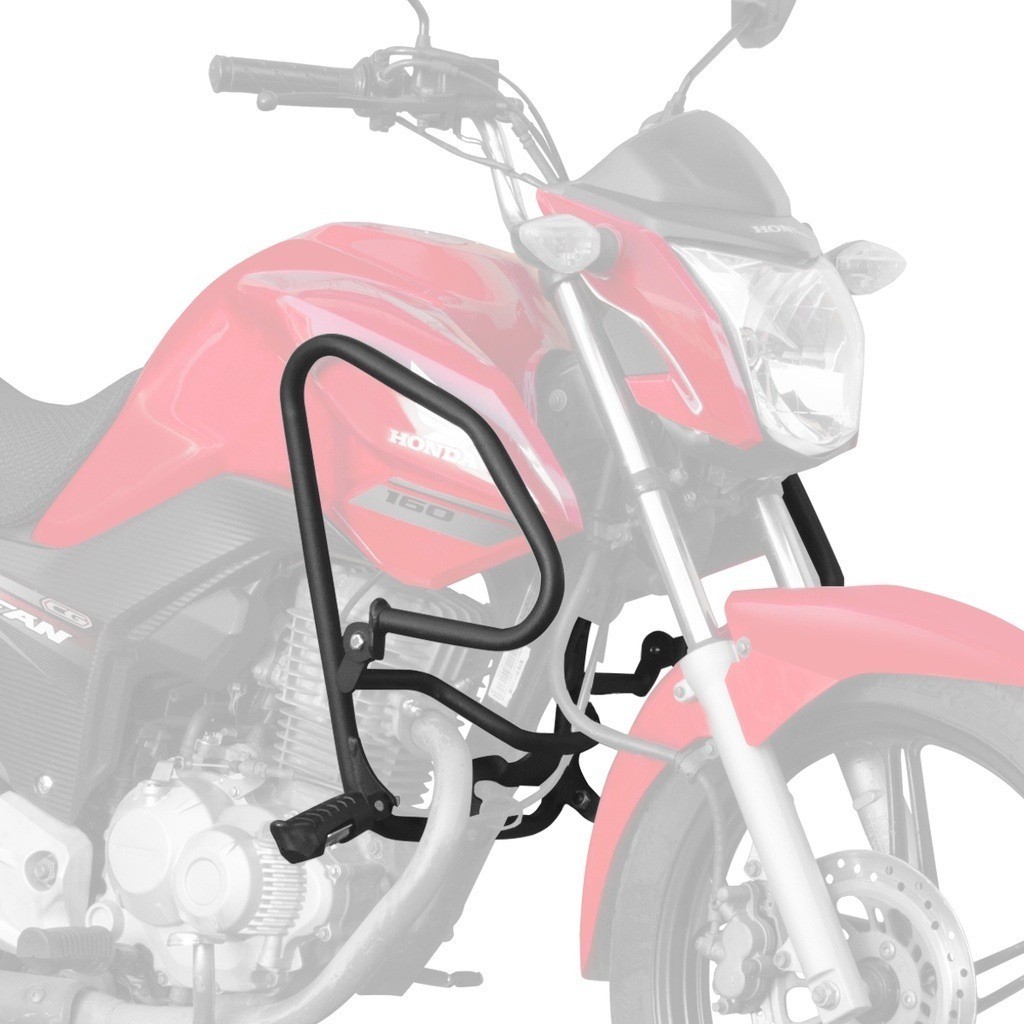 Protetor De Motor e Carenagem Armor Fan125 - Fan150 2014 /Fan160 2015 /Titan150 2014 /Titan 160 2015