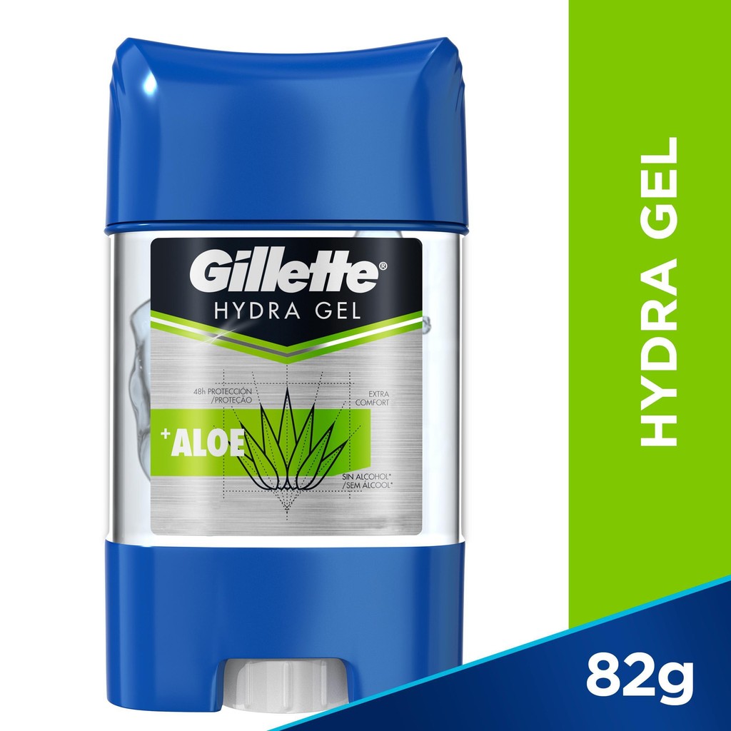 Desodorante Gel Antitranspirante Gillette  Hydra Gel Aloe 82g em Oferta na Shopee